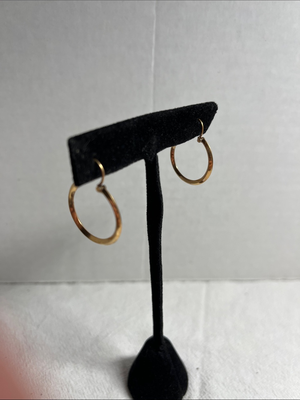 Classic Gold Tone Hoop Earrings - Women Jewelry